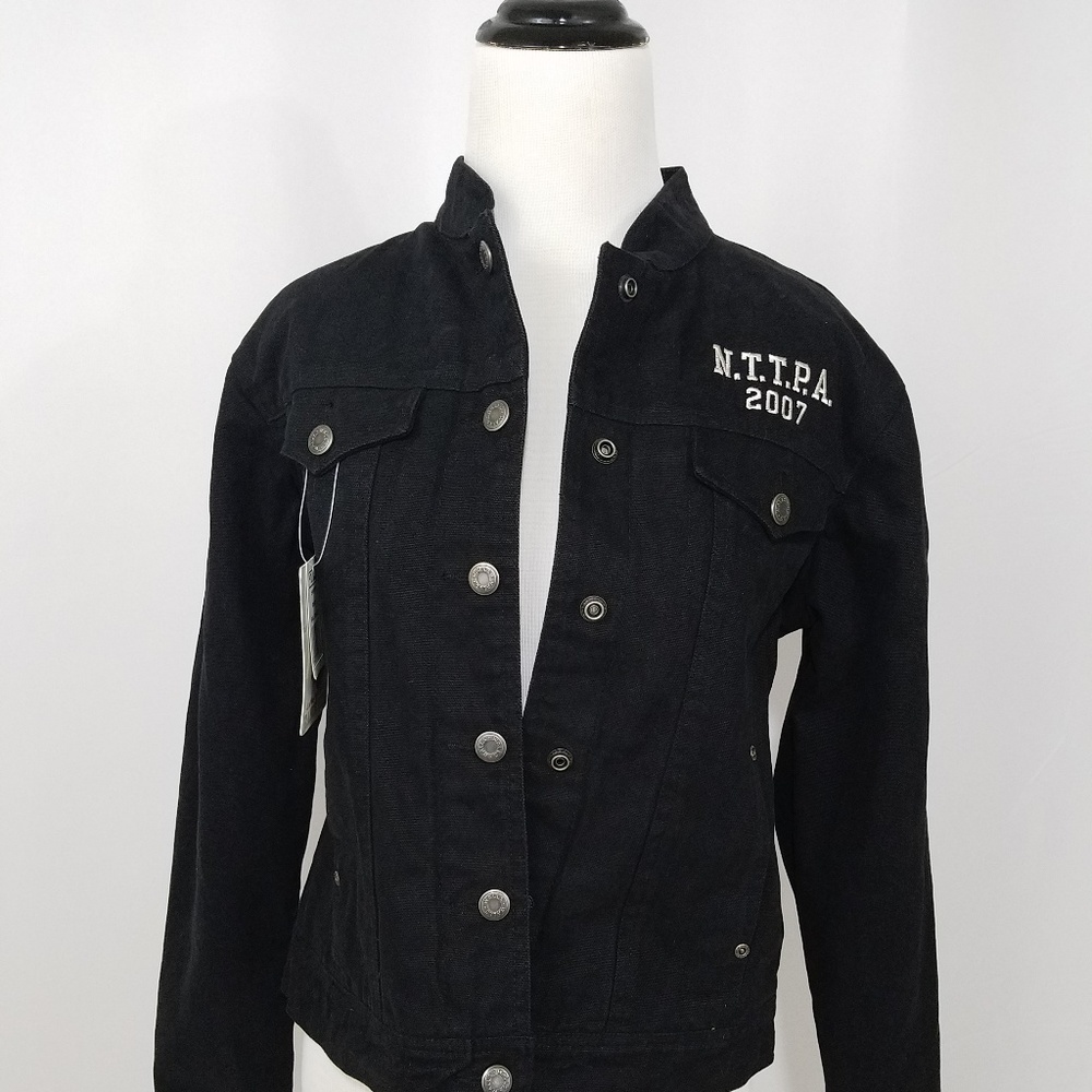 Walls Black Denim New w/tags Jacket